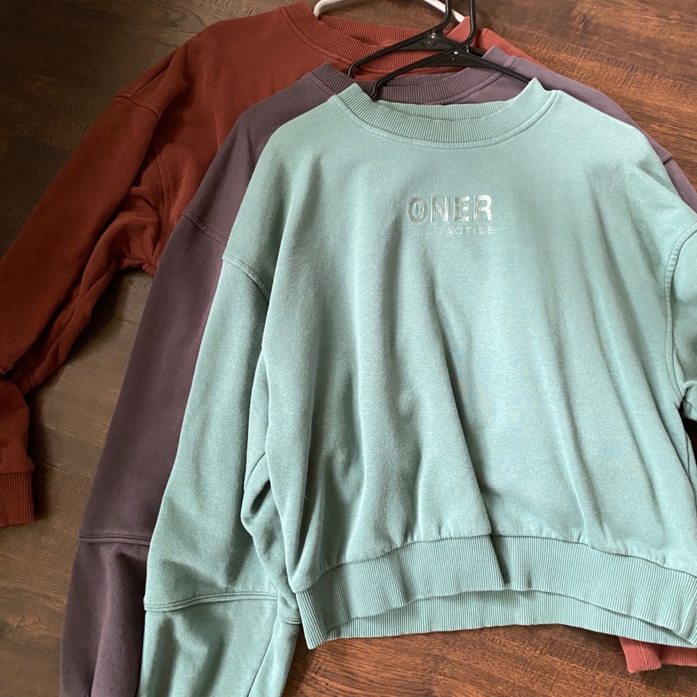 Oneractive crewneck,in every color,sold separately
